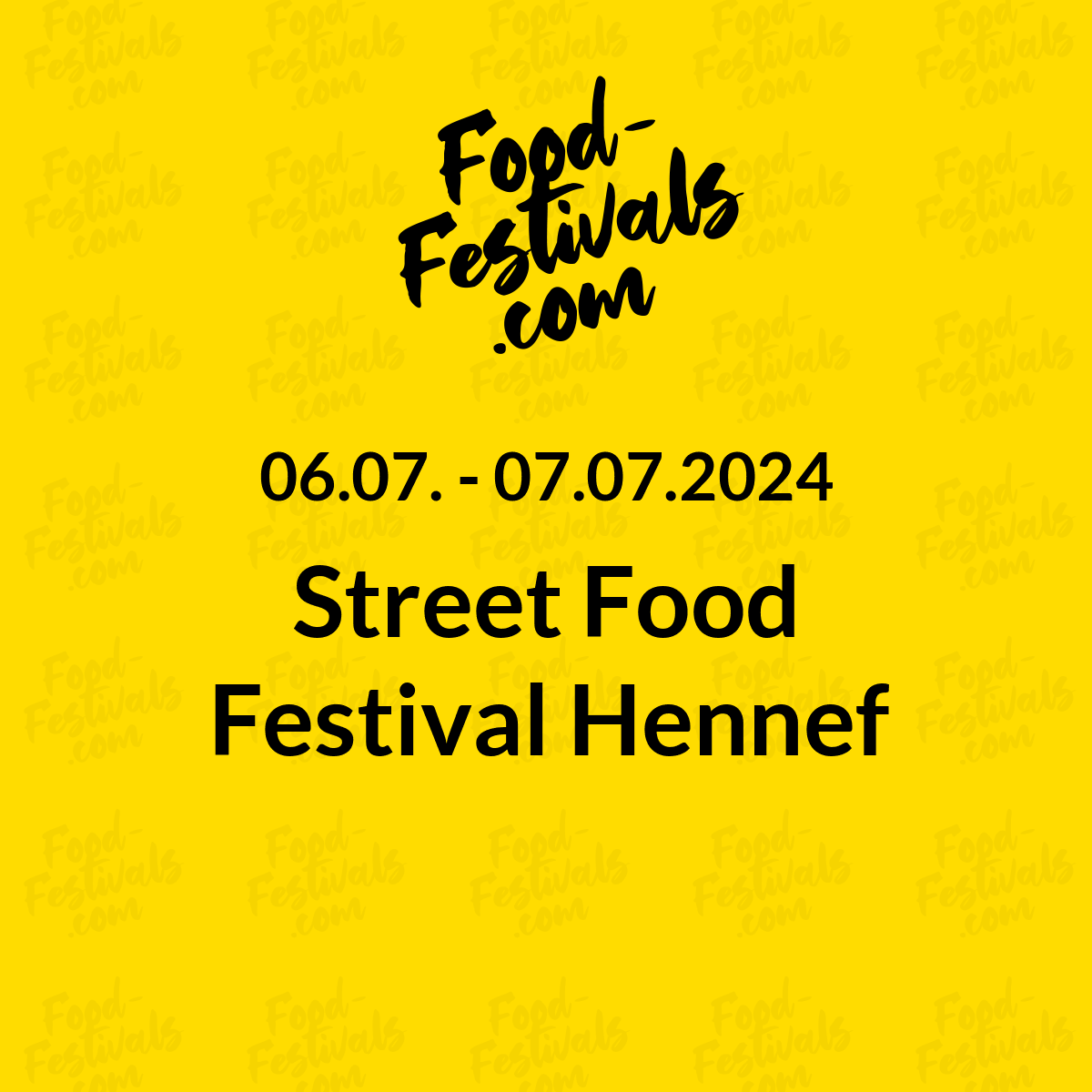 Street Food Festival Hennef