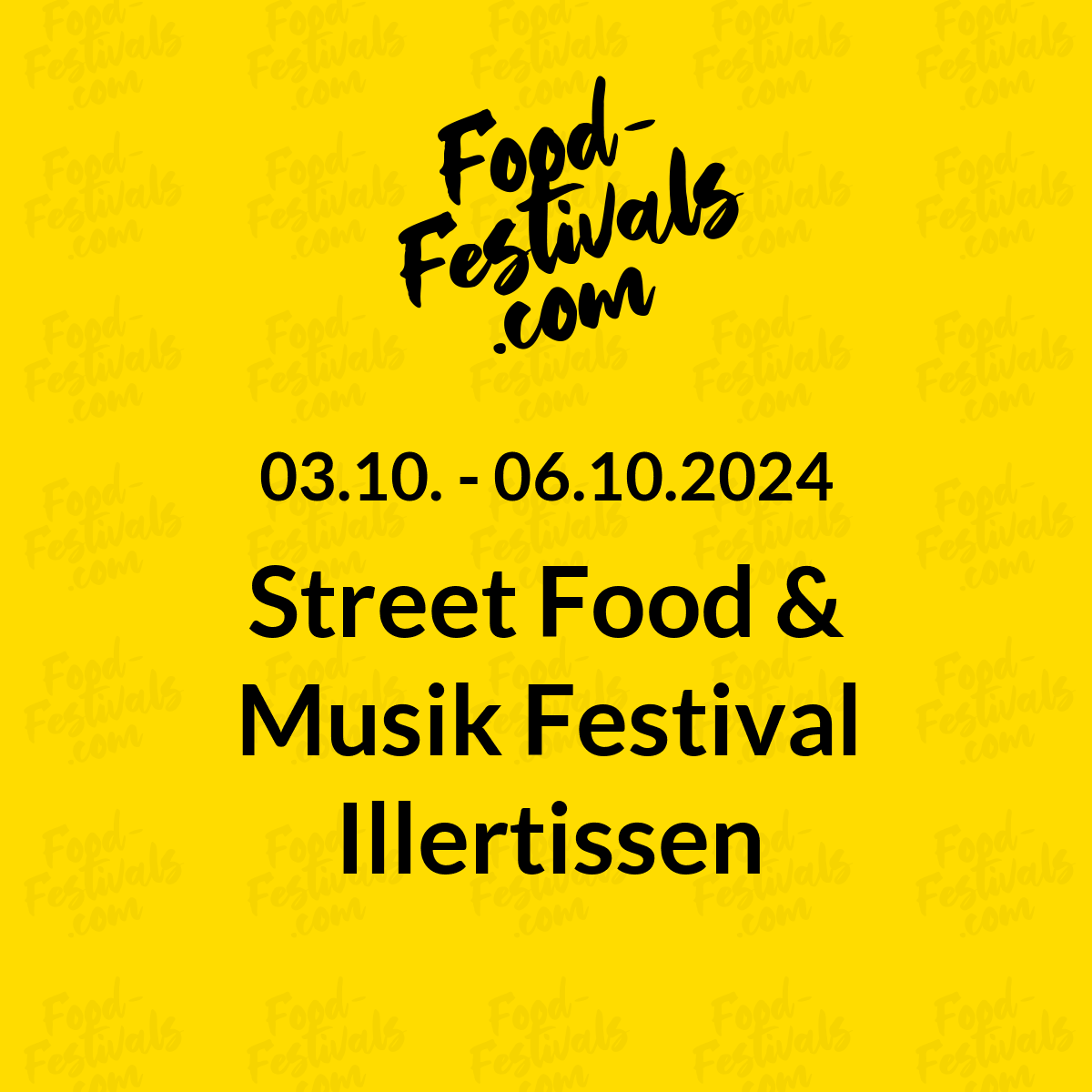 Street Food & Musik Festival Illertissen
