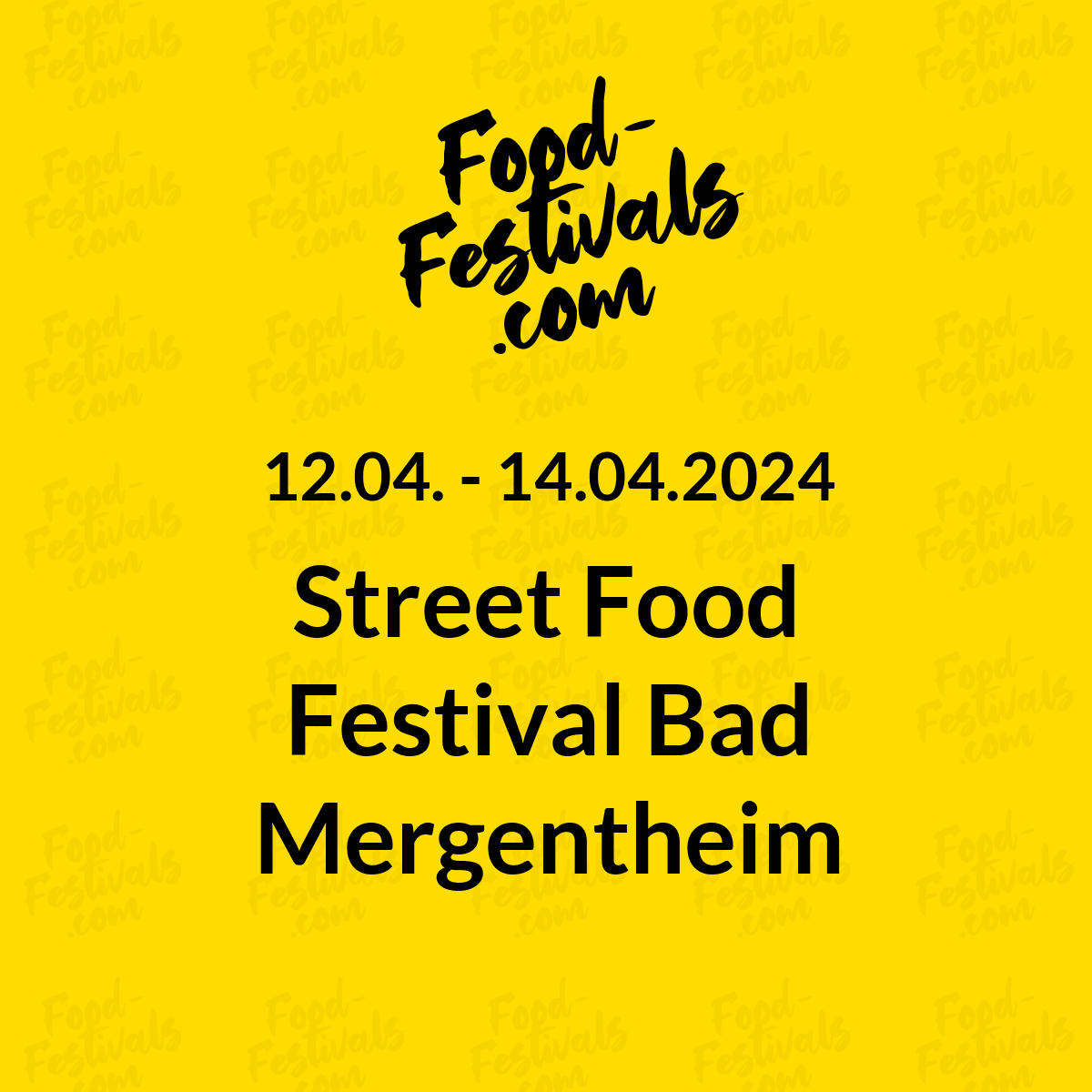 Street Food Festival Bad Mergentheim