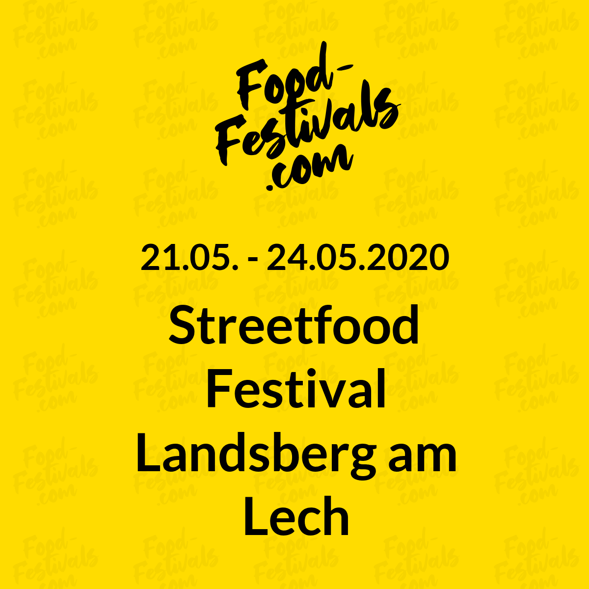 Streetfood Festival Landsberg am Lech