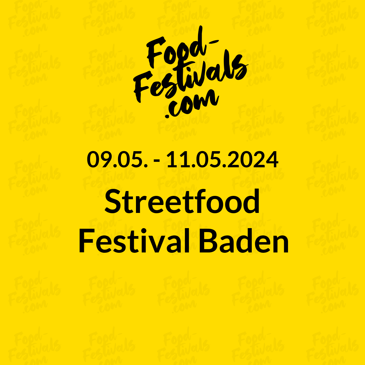 Streetfood Festival Baden