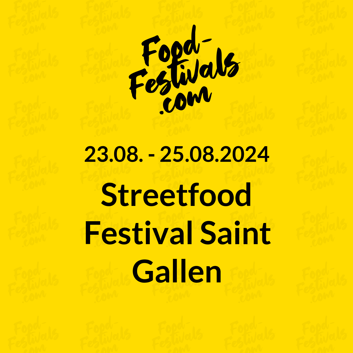 Streetfood Festival Saint Gallen