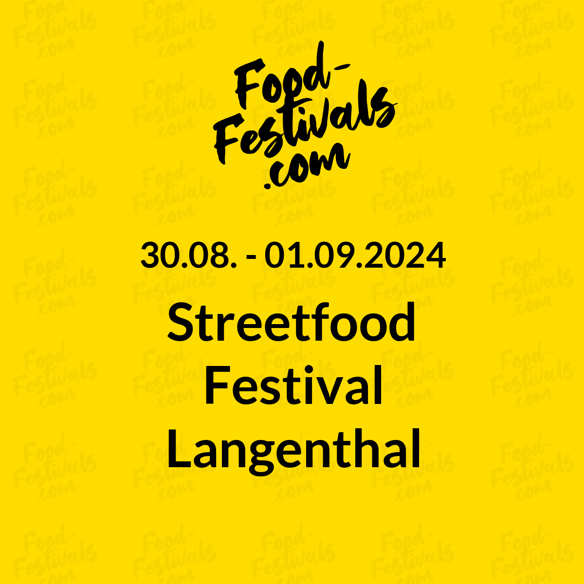 Streetfood Festival Langenthal