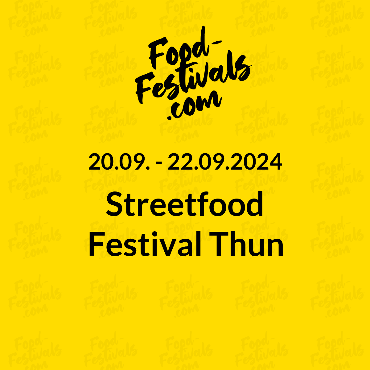 Streetfood Festival Thun