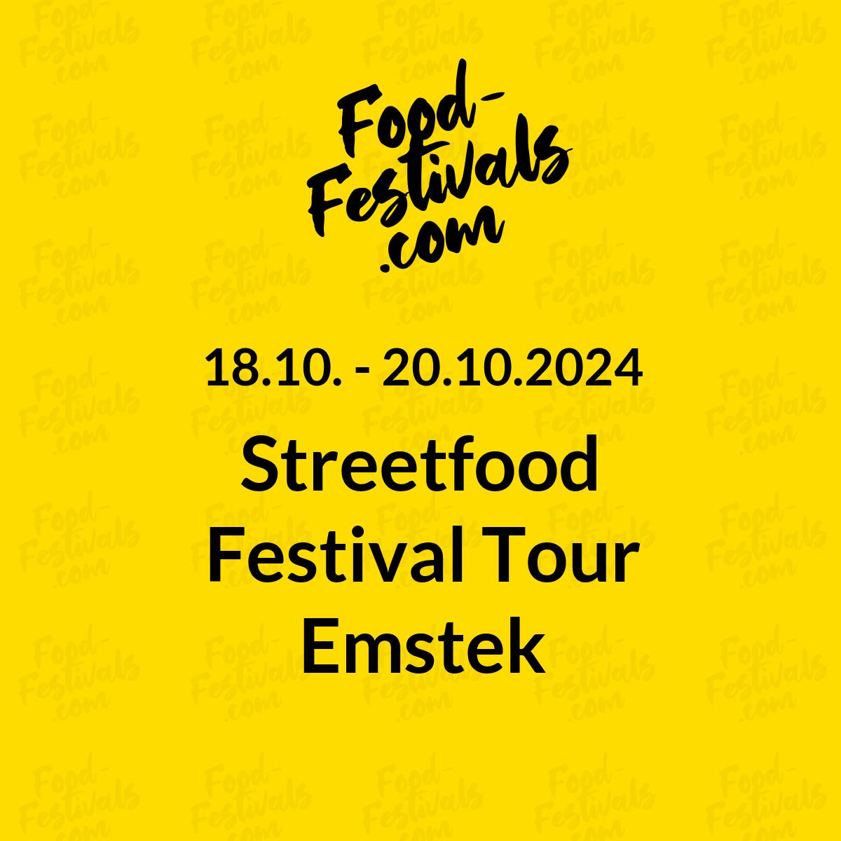 Streetfood Festival Tour Emstek