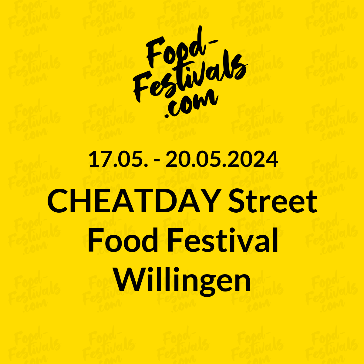 CHEATDAY Street Food Festival Willingen