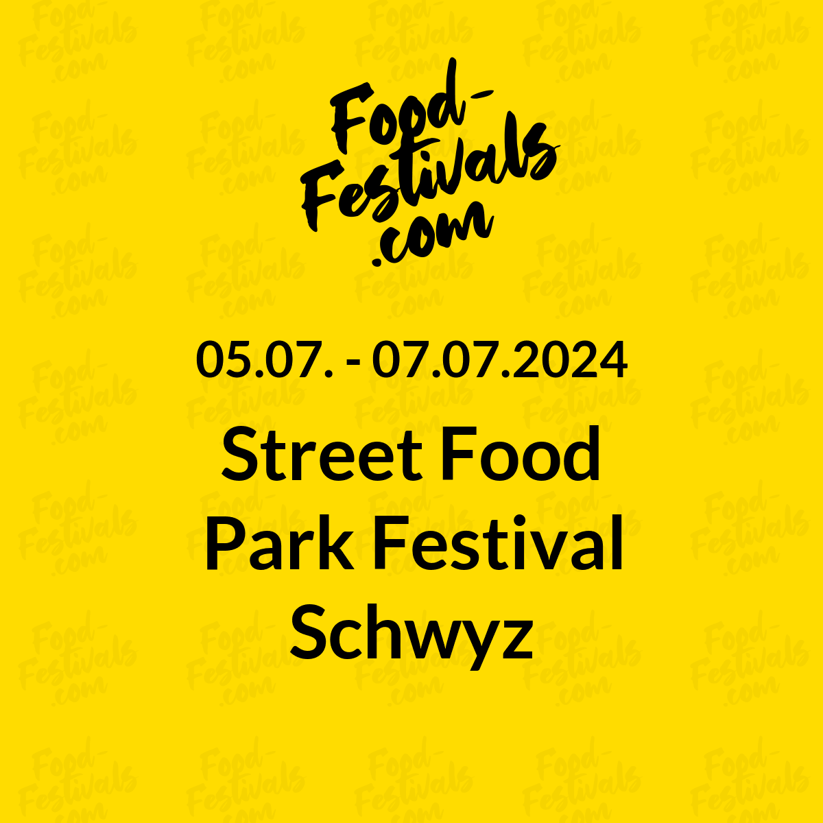 Street Food Park Festival Schwyz