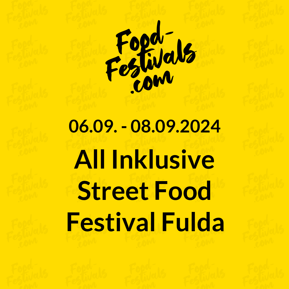 All Inklusive Street Food Festival Fulda