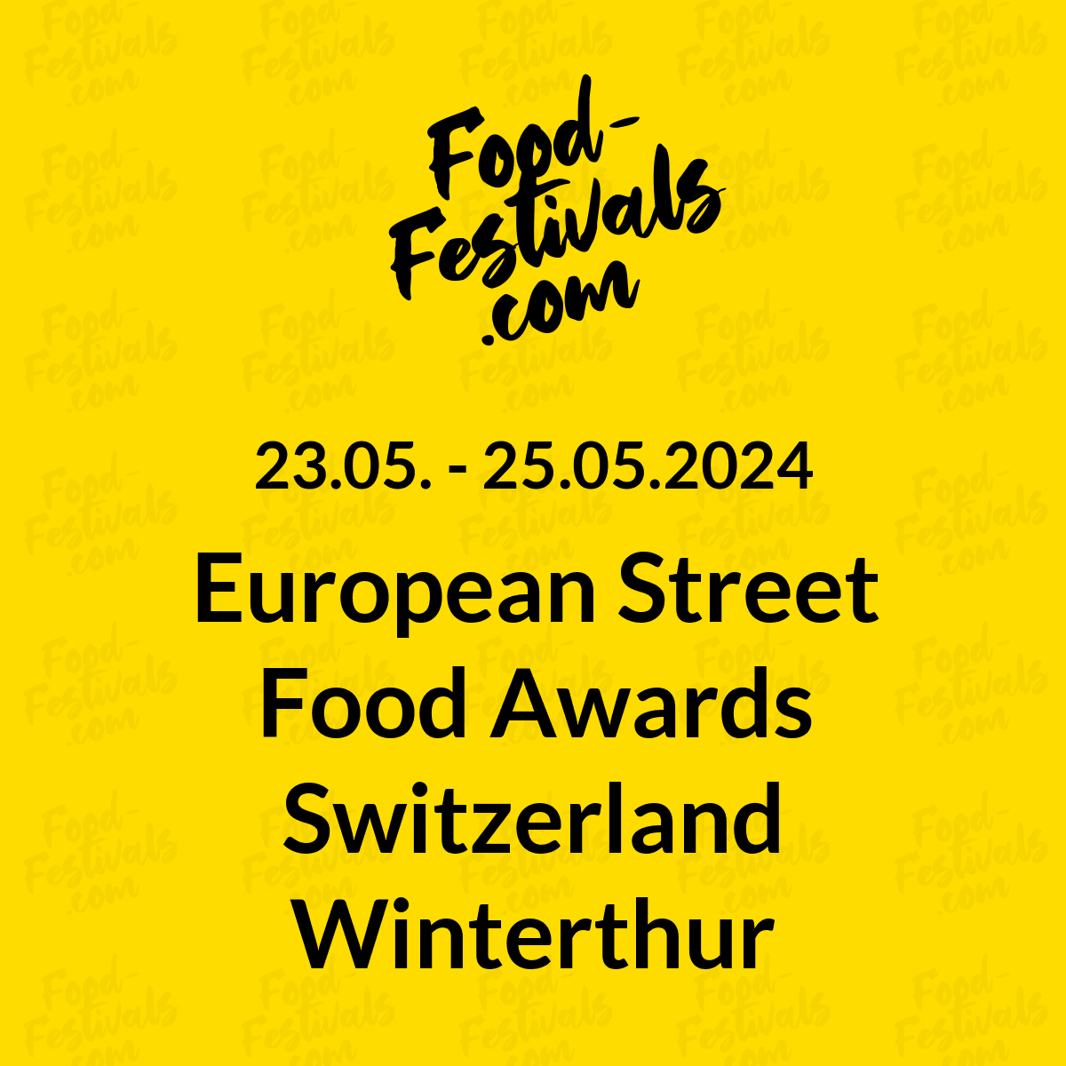 European Street Food Awards Switzerland Winterthur