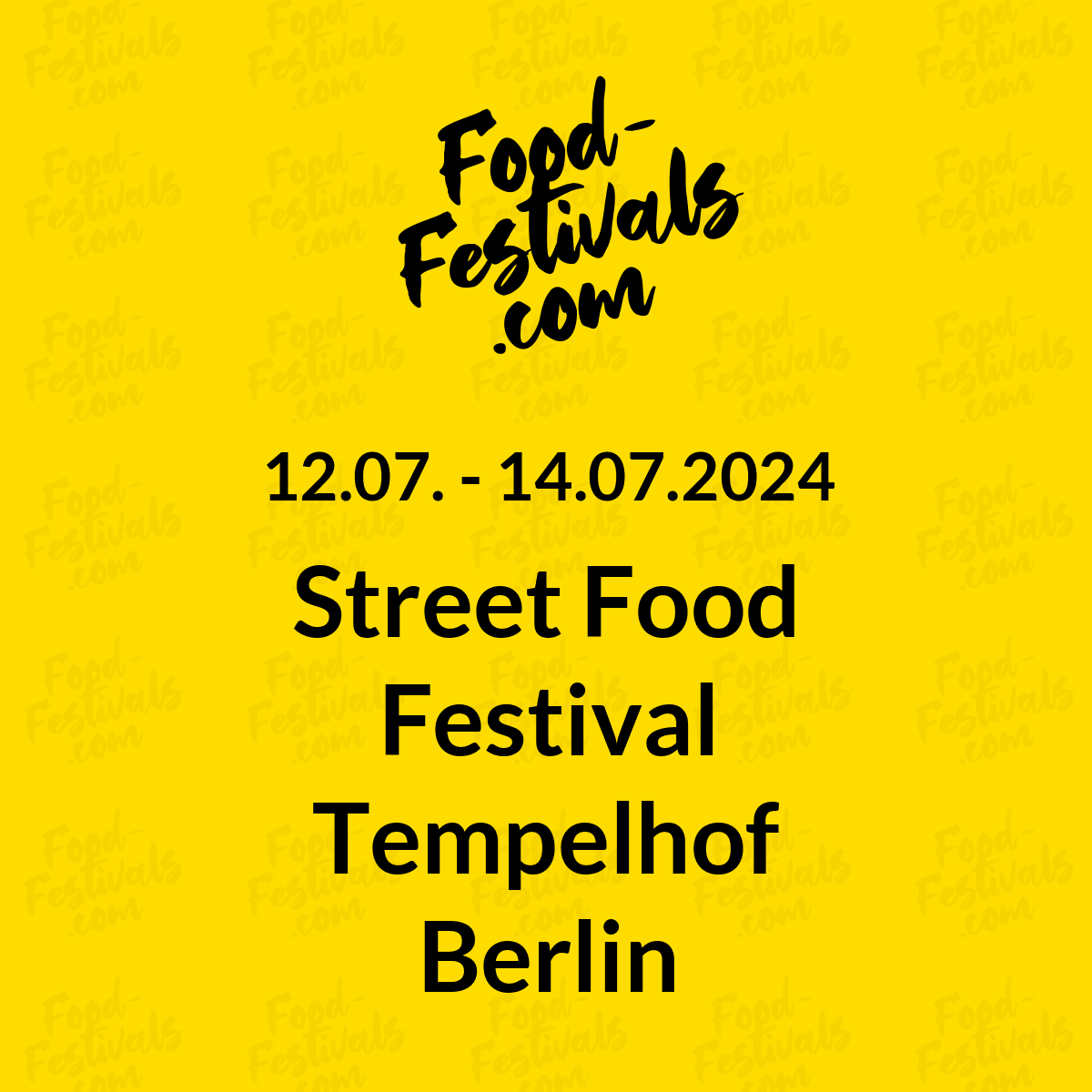 Street Food Festival Tempelhof Berlin