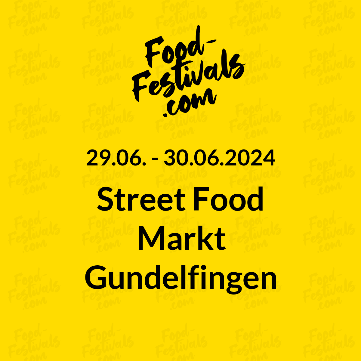 Street Food Markt Gundelfingen