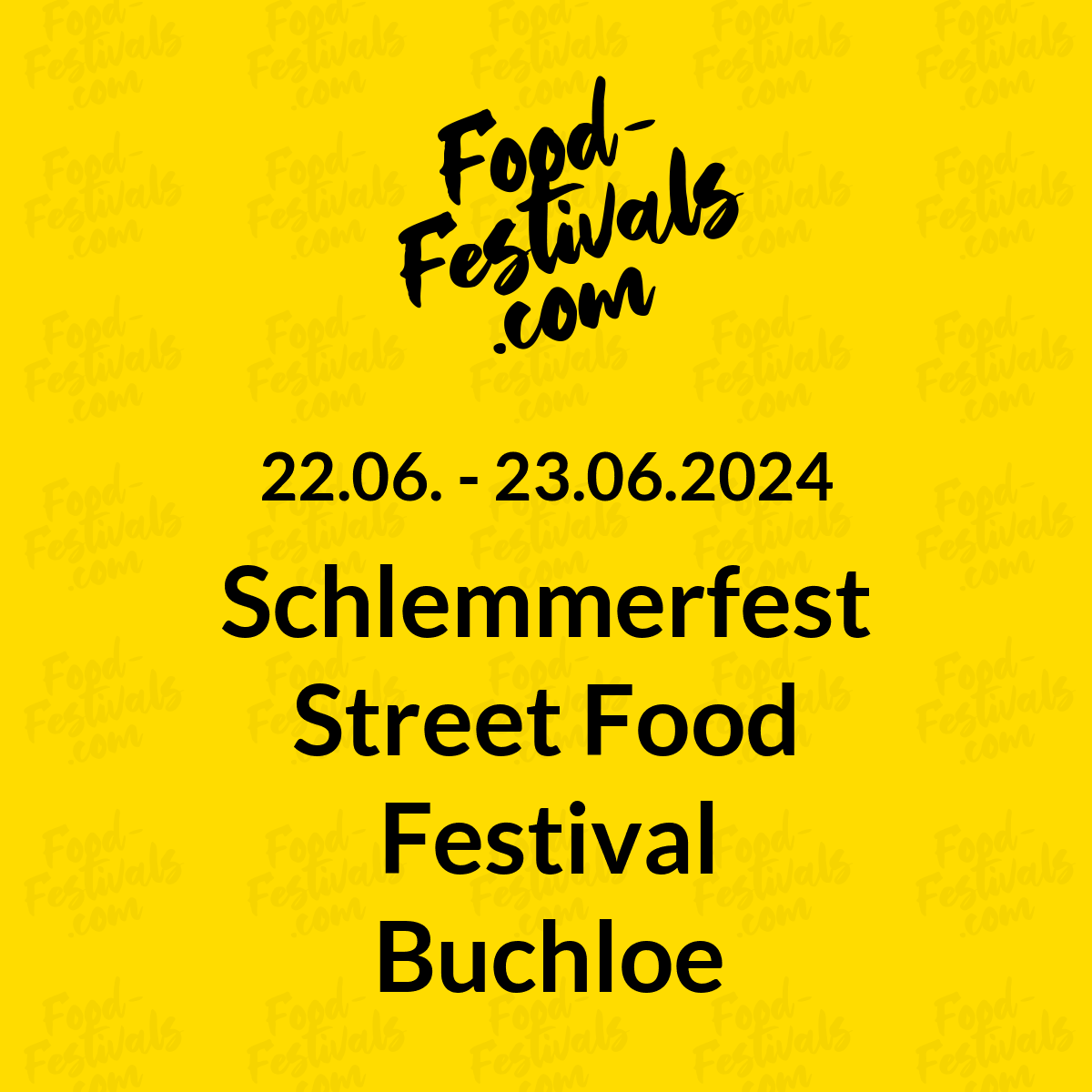 Schlemmerfest Street Food Festival Buchloe