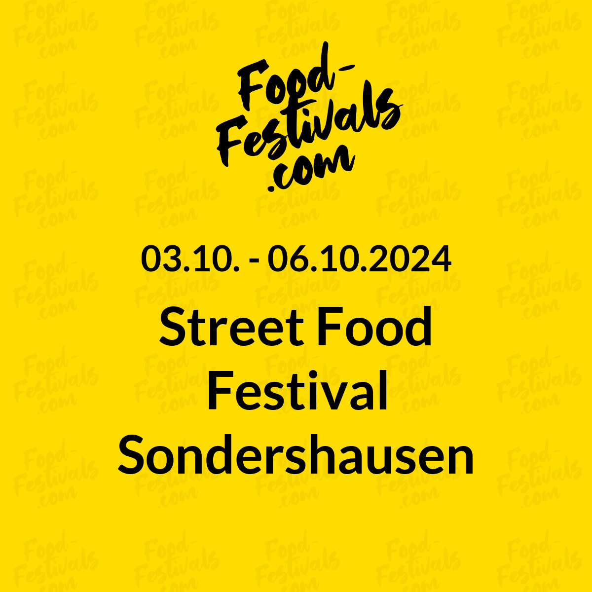 Street Food Festival Sondershausen