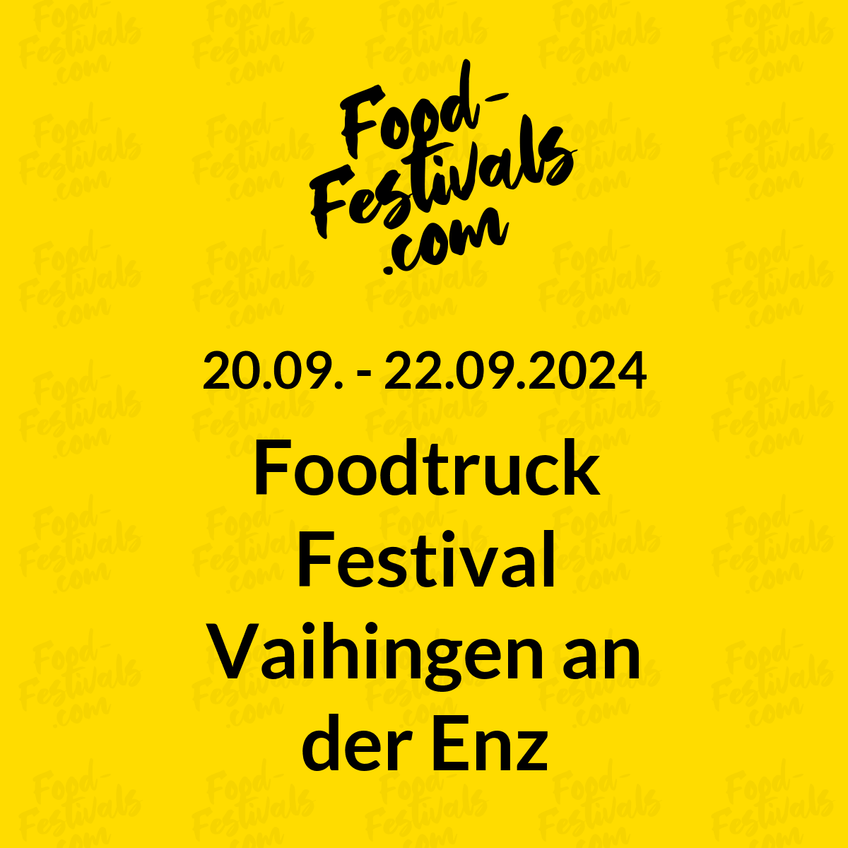 Foodtruck Festival Vaihingen an der Enz