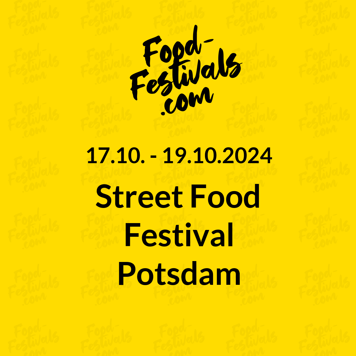 Street Food Festival Potsdam
