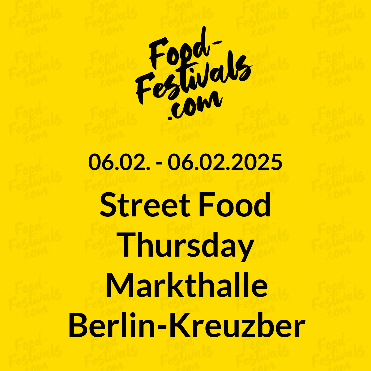 Street Food Thursday Markthalle Berlin-Kreuzberg