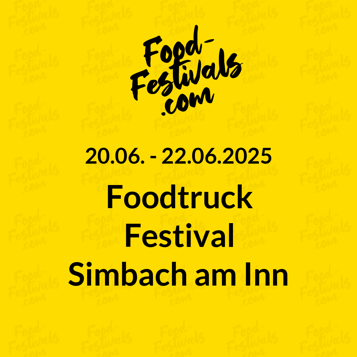 Foodtruck Festival Simbach am Inn