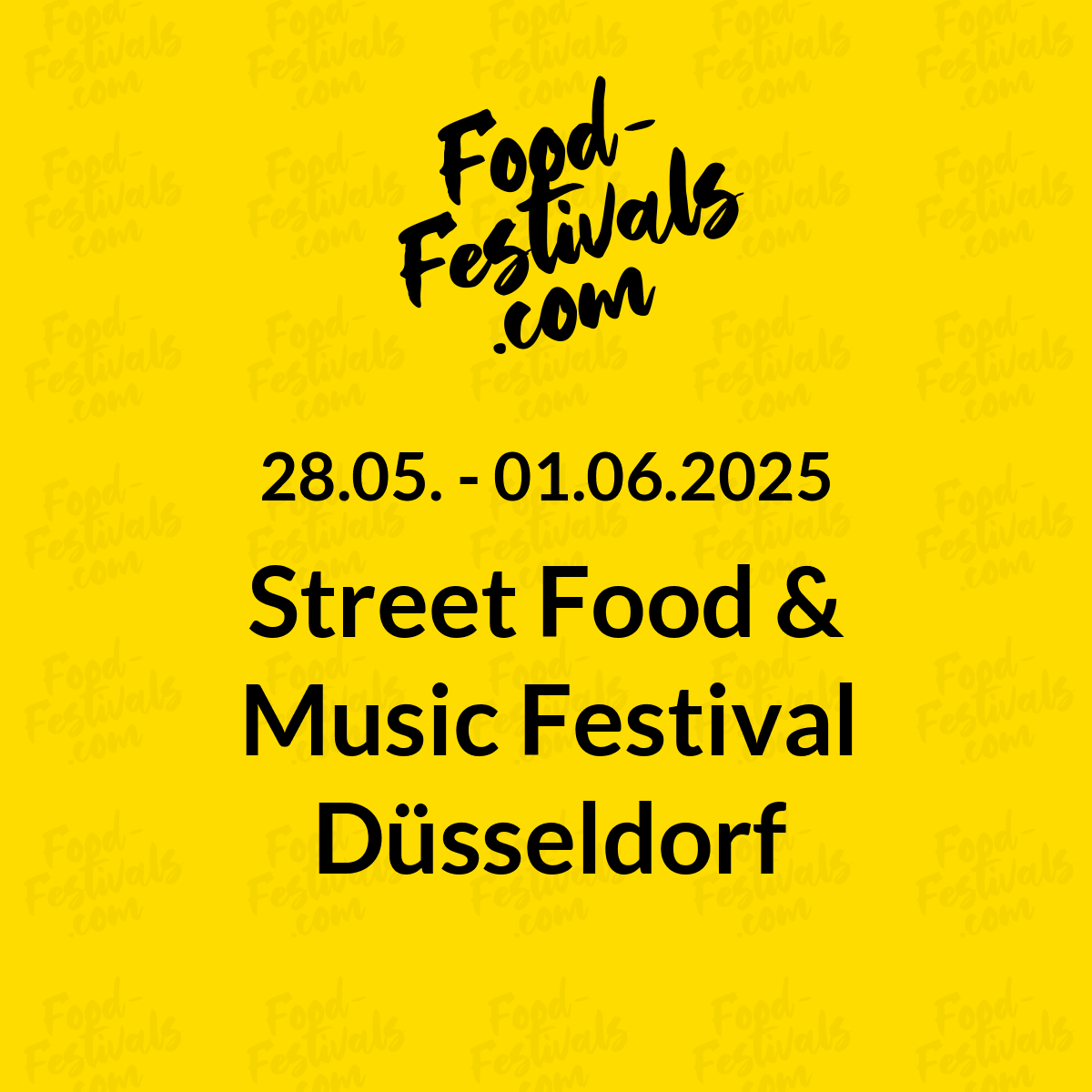Street Food & Music Festival Düsseldorf
