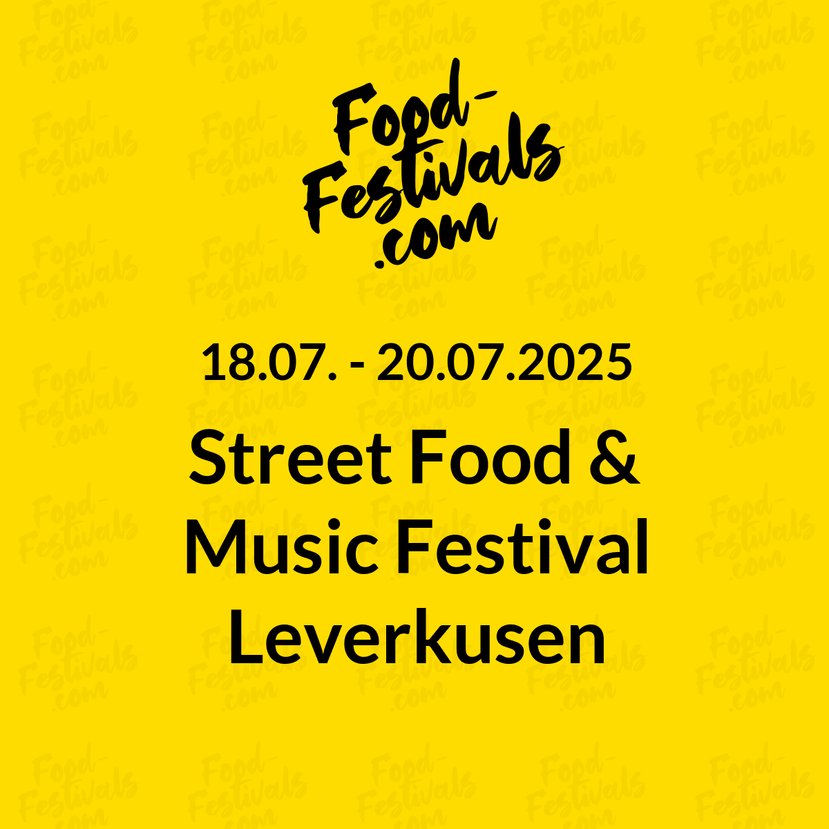 Street Food & Music Festival Leverkusen