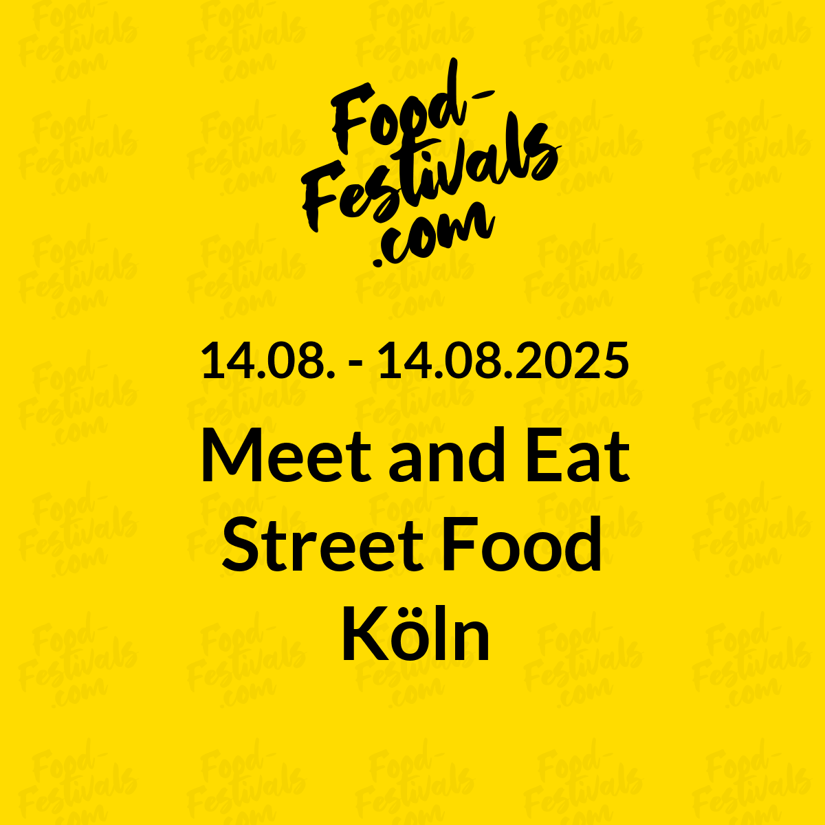 Meet and Eat Street Food Köln