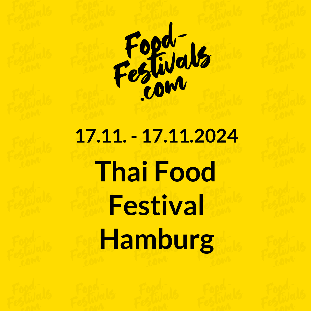 Thai Food Festival Hamburg
