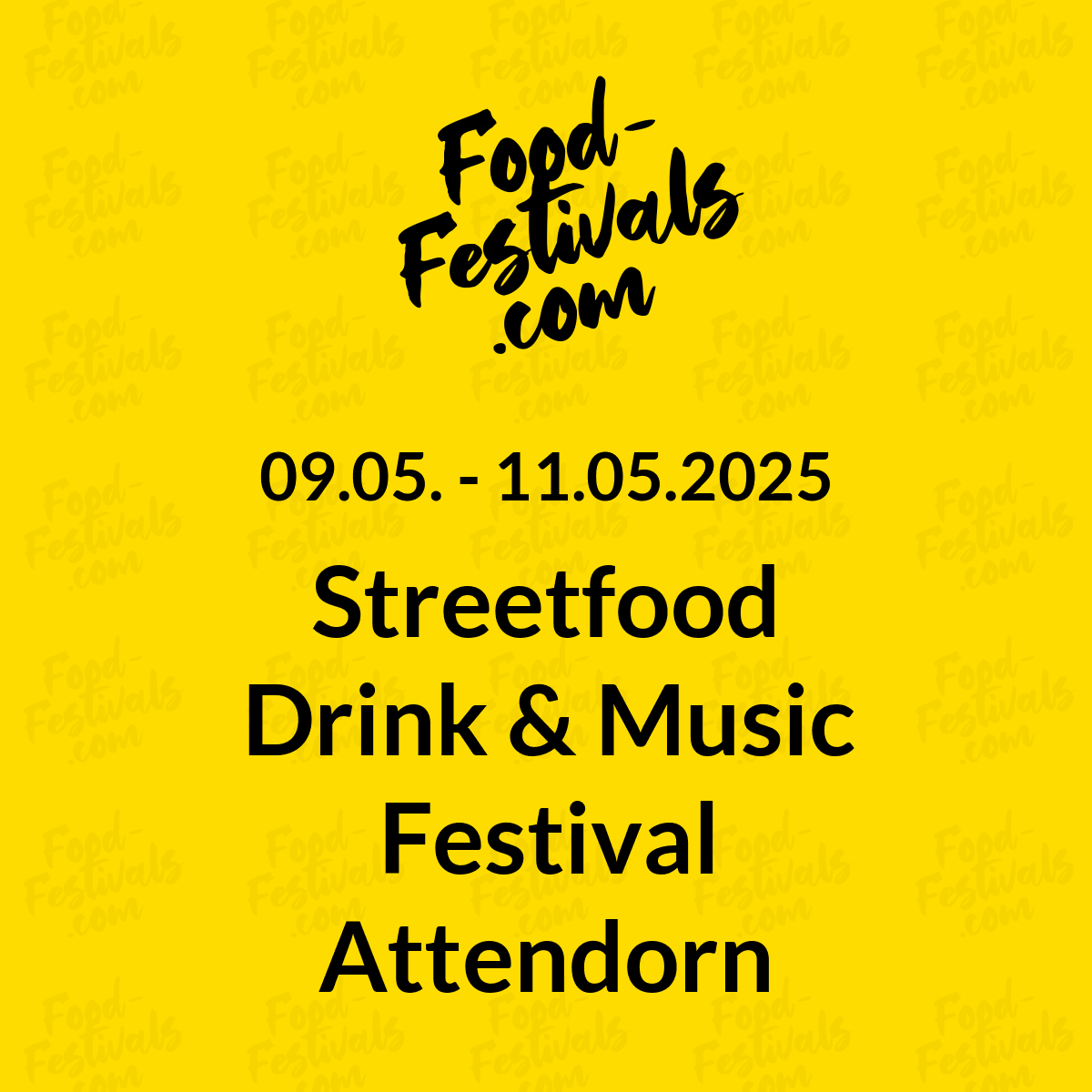 Streetfood Drink & Music Festival Attendorn