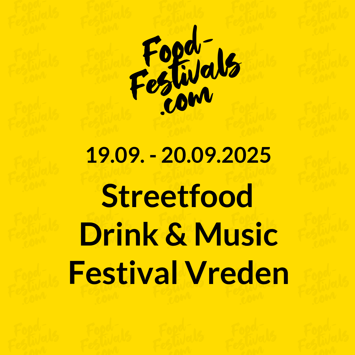 Streetfood Drink & Music Festival Vreden