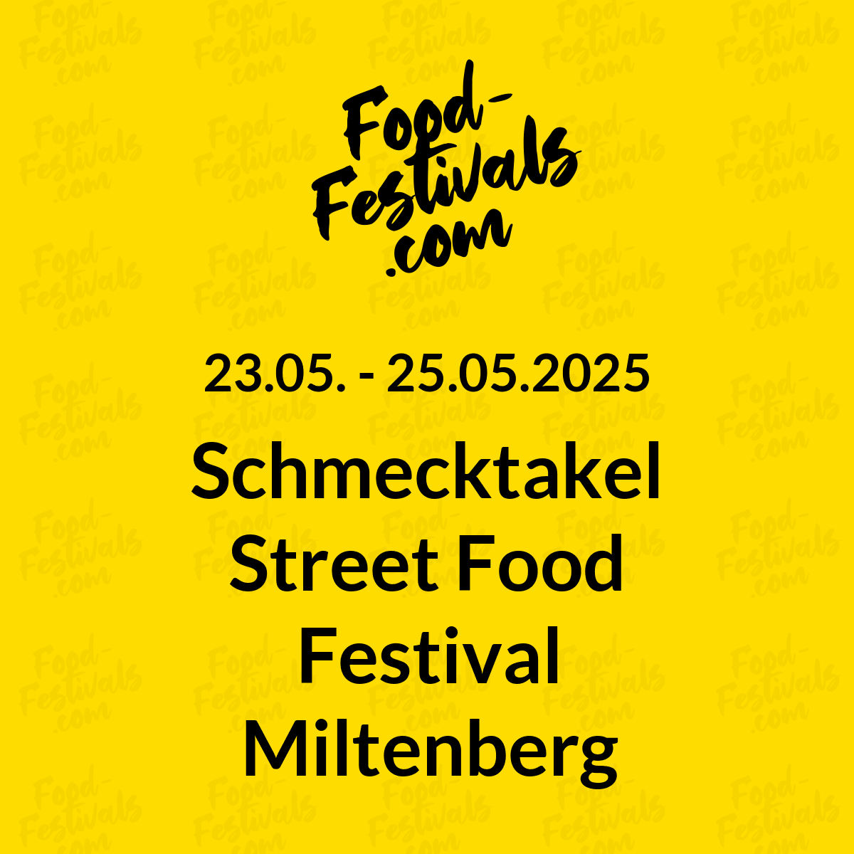Schmecktakel Street Food Festival Miltenberg