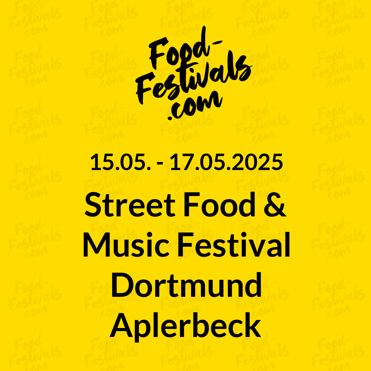 Street Food & Music Festival Dortmund Aplerbeck