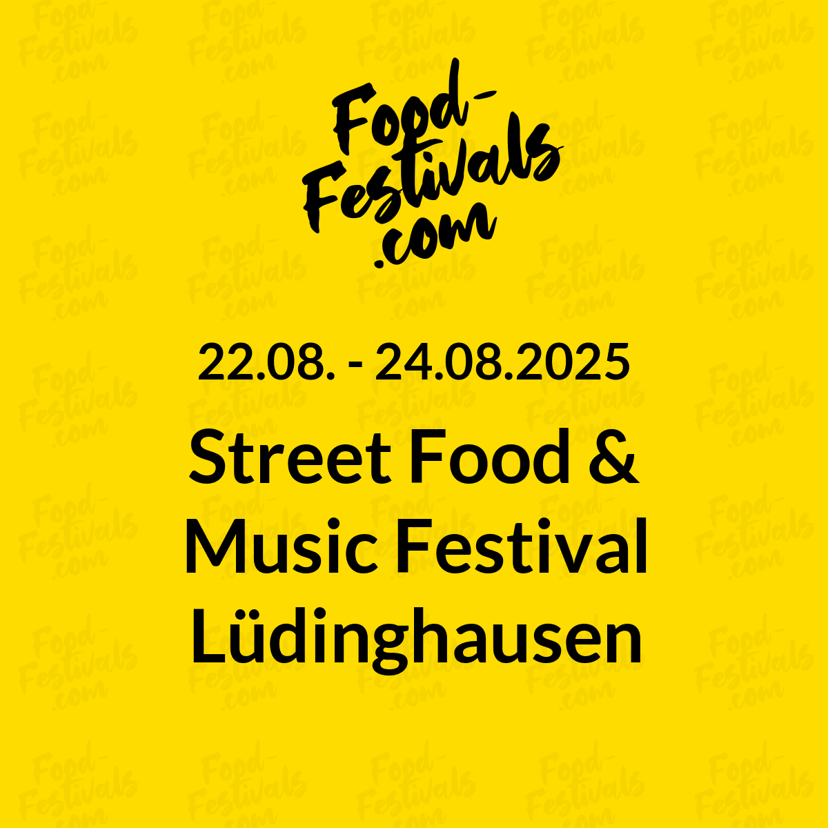 Street Food & Music Festival Lüdinghausen