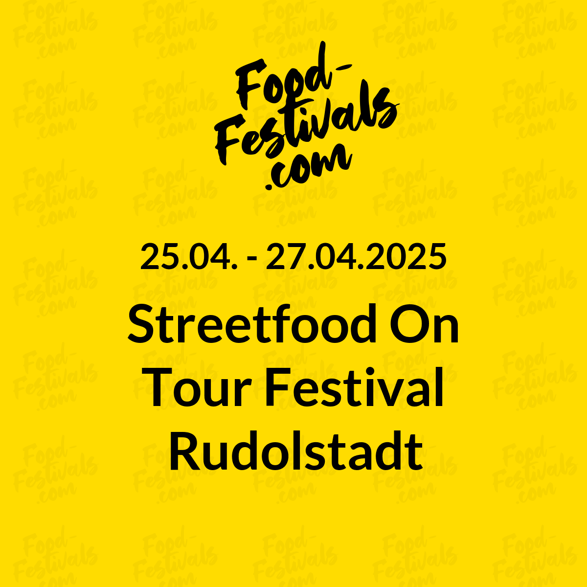 Streetfood On Tour Festival Rudolstadt
