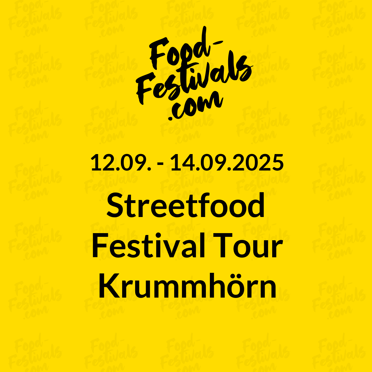 Streetfood Festival Tour Krummhörn