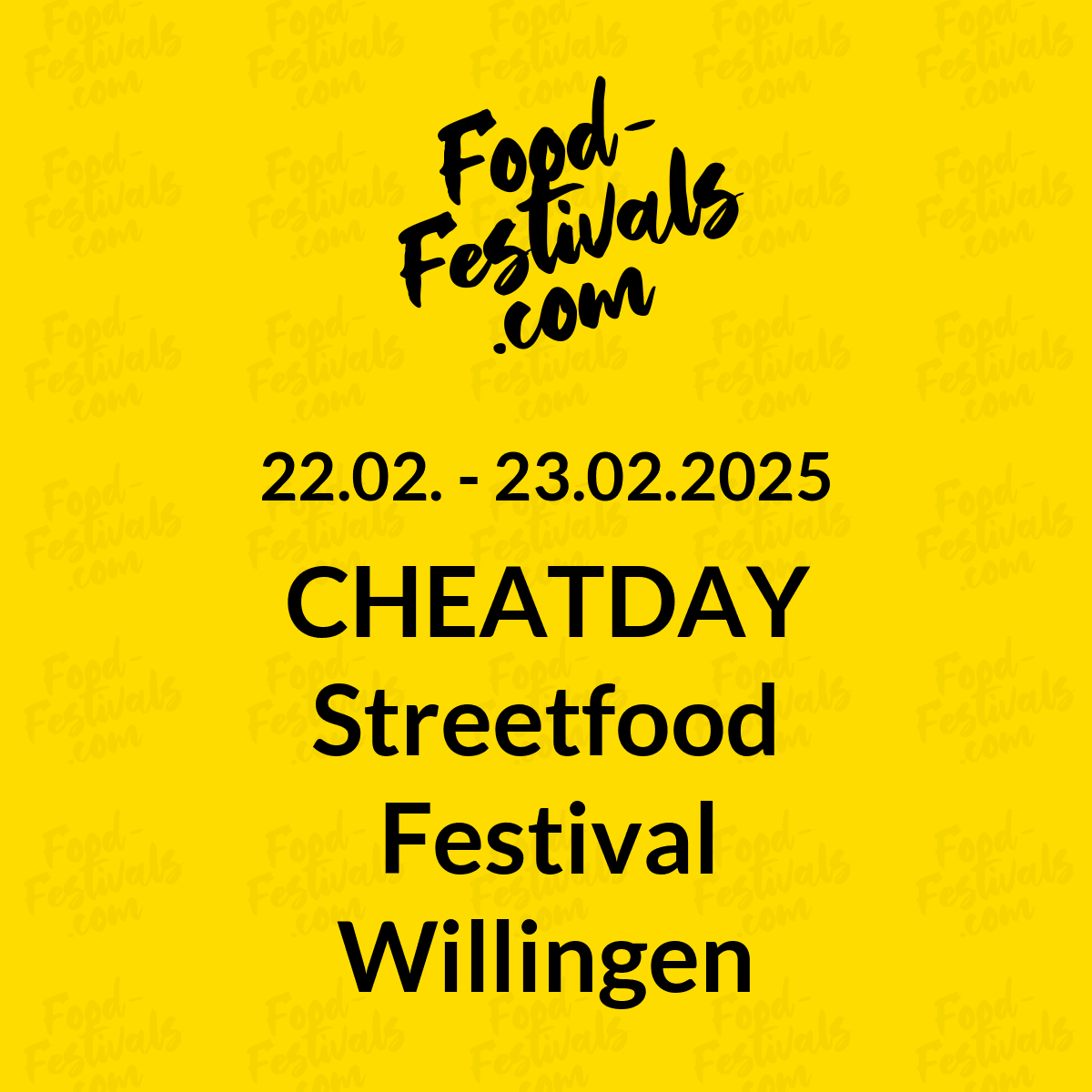 CHEATDAY Streetfood Festival Willingen
