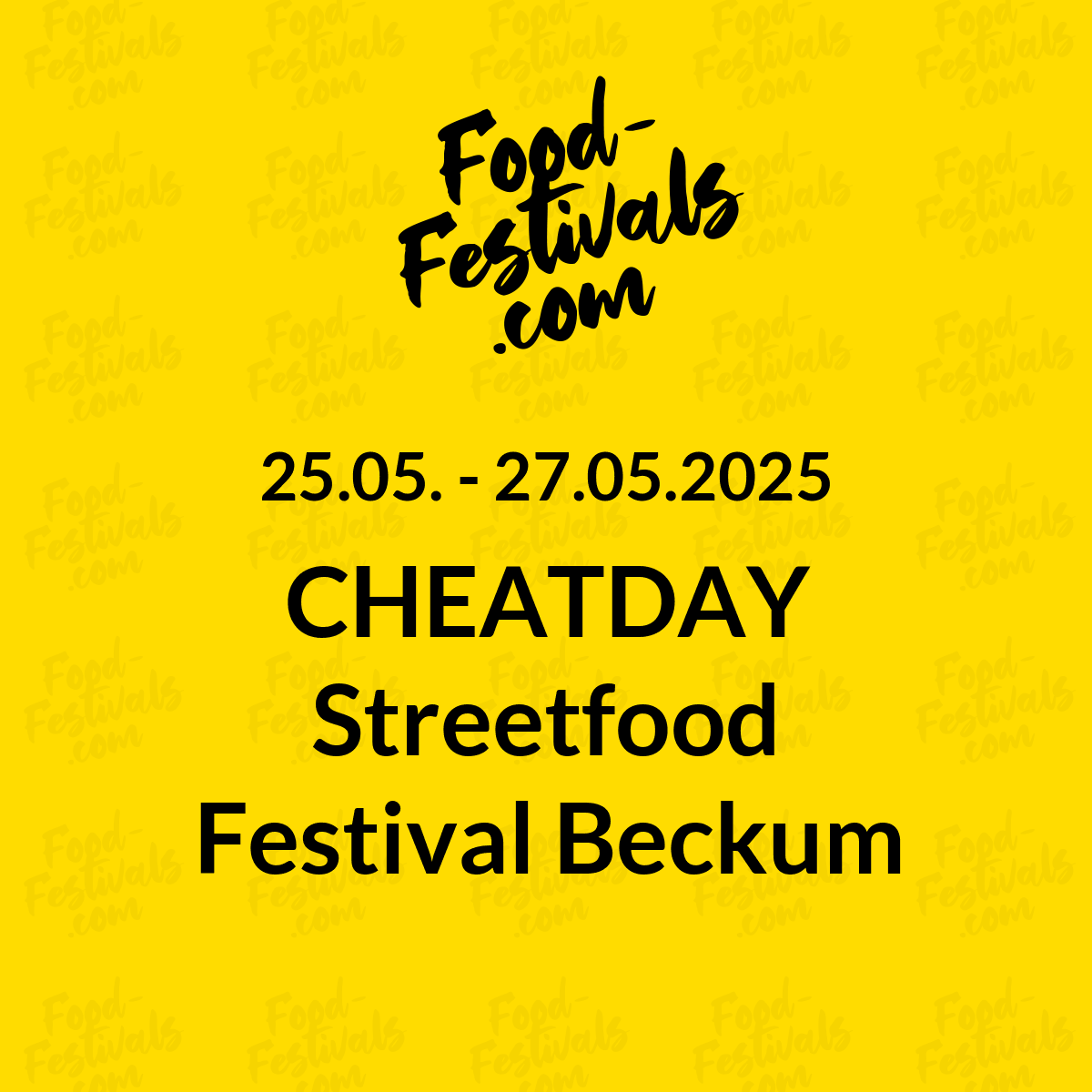 CHEATDAY Streetfood Festival Beckum