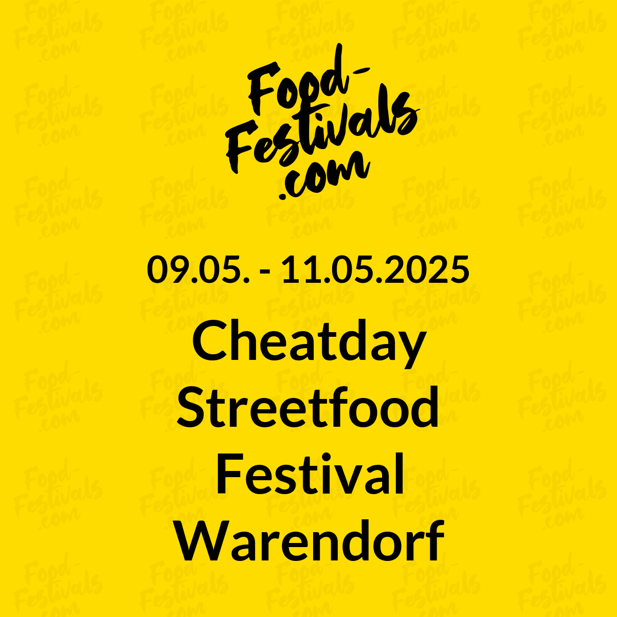 Cheatday Streetfood Festival Warendorf