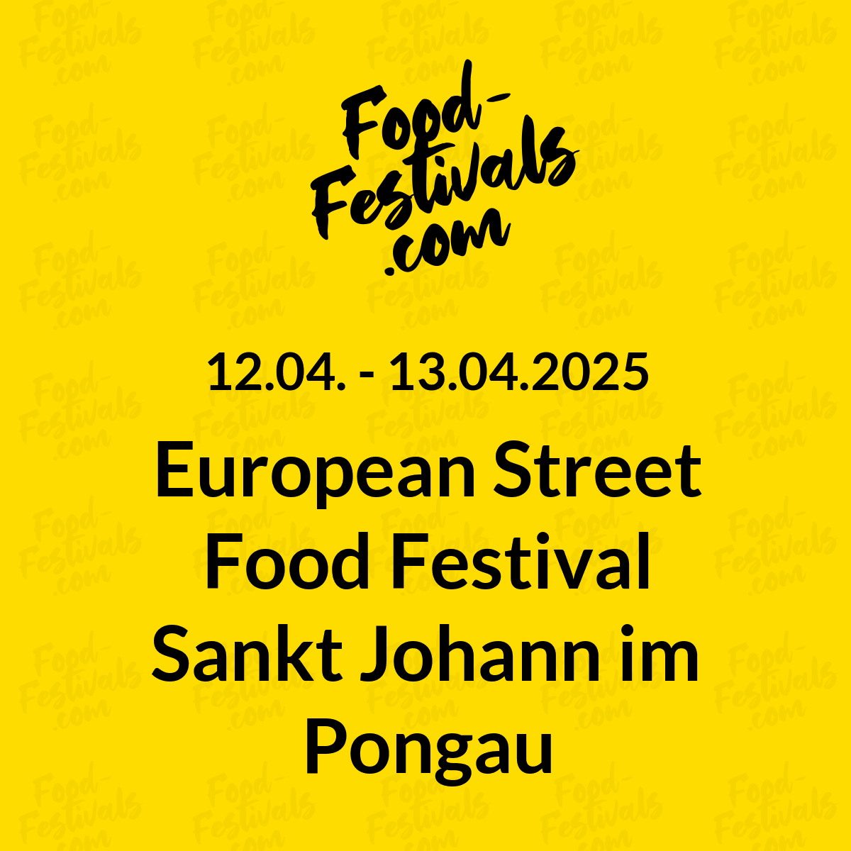 European Street Food Festival Sankt Johann im Pongau