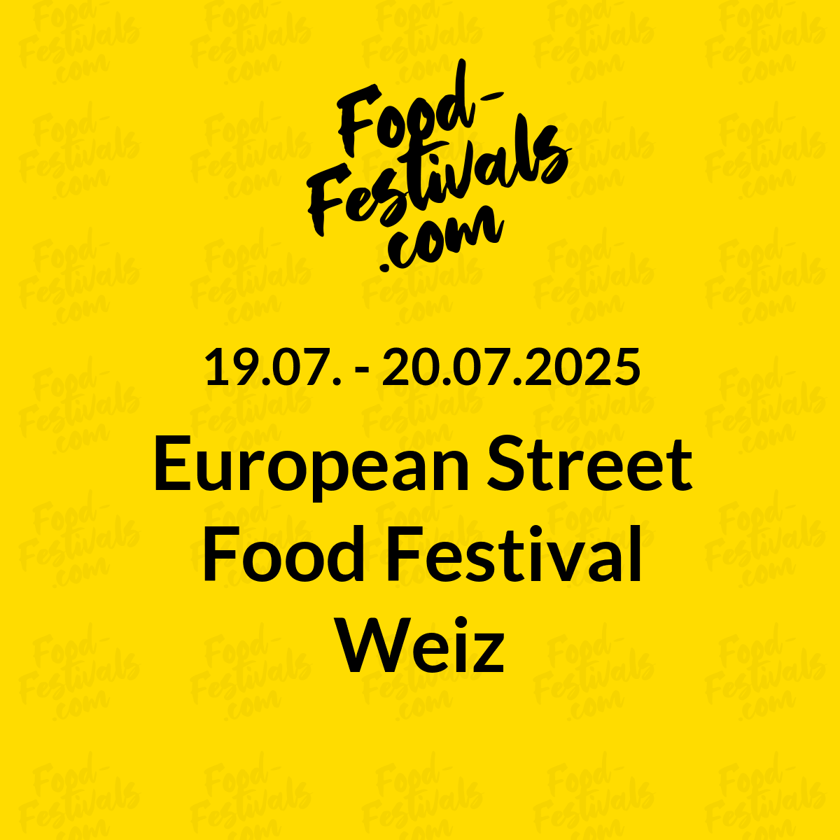 European Street Food Festival Weiz