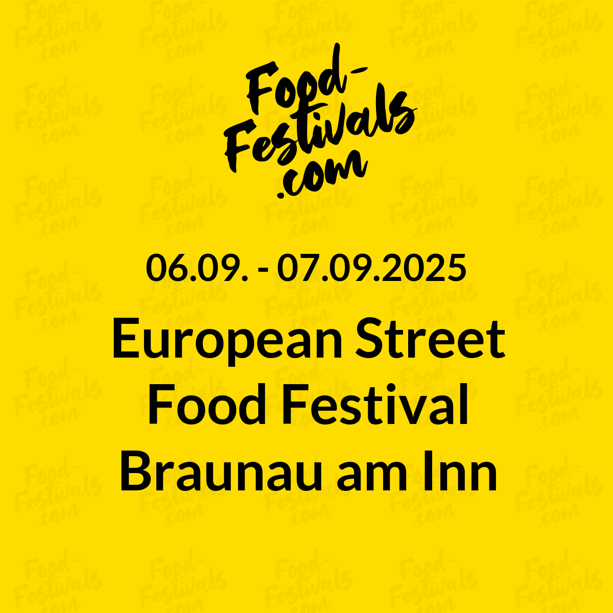 European Street Food Festival Braunau am Inn