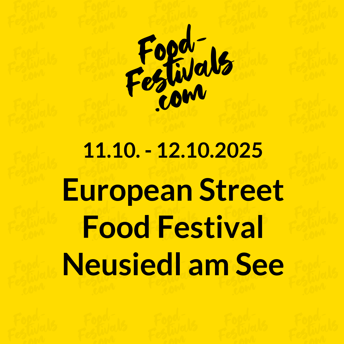 European Street Food Festival Neusiedl am See