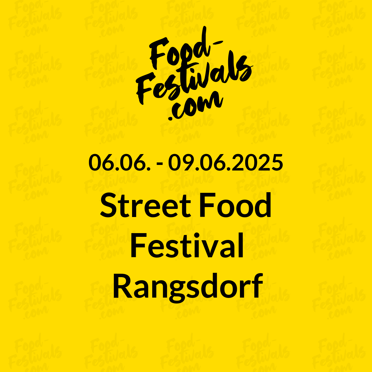 Street Food Festival Rangsdorf