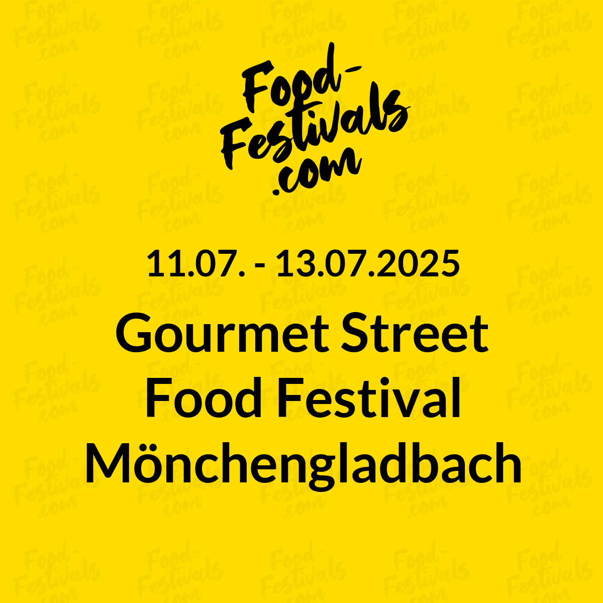 Gourmet Street Food Festival Mönchengladbach
