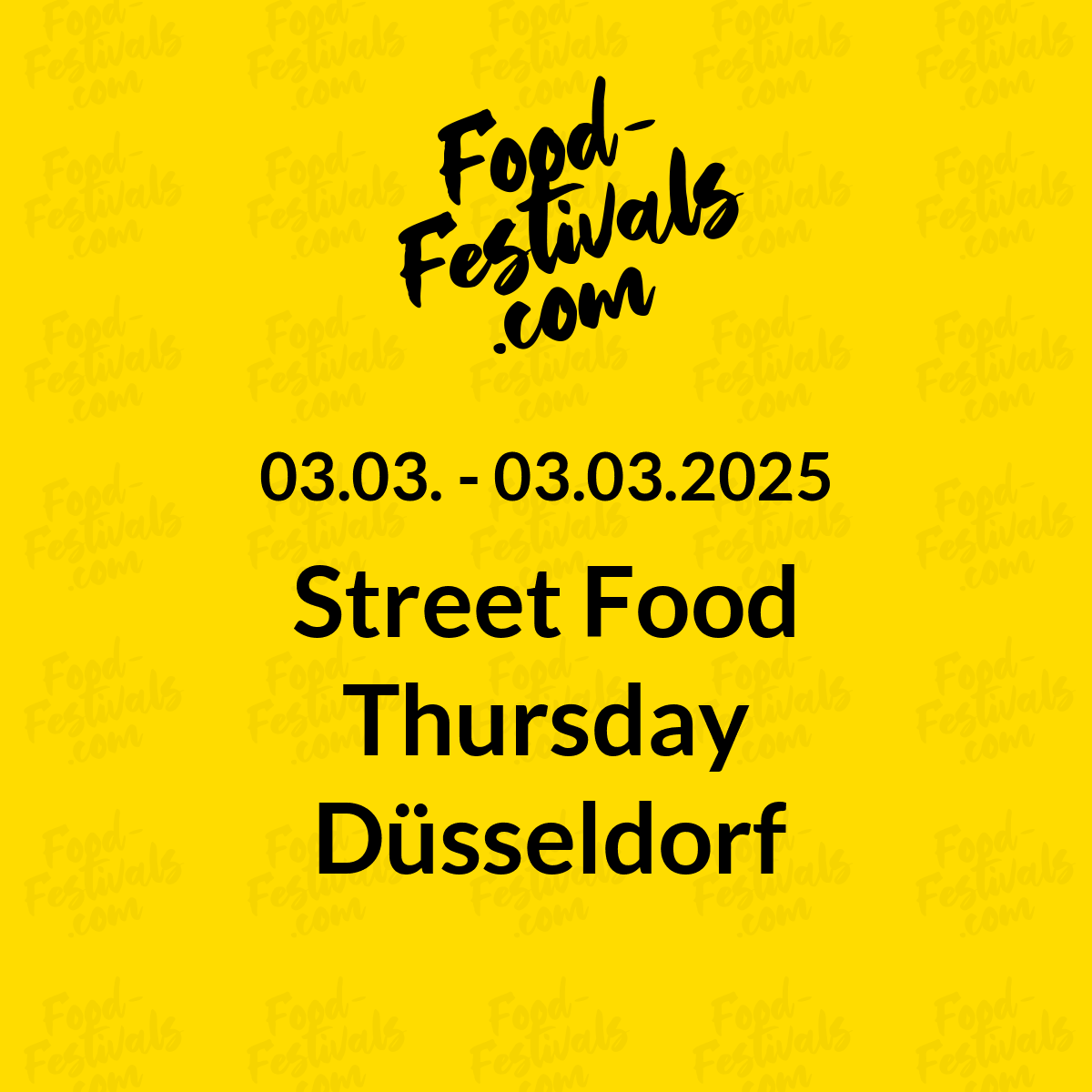 Street Food Thursday Düsseldorf