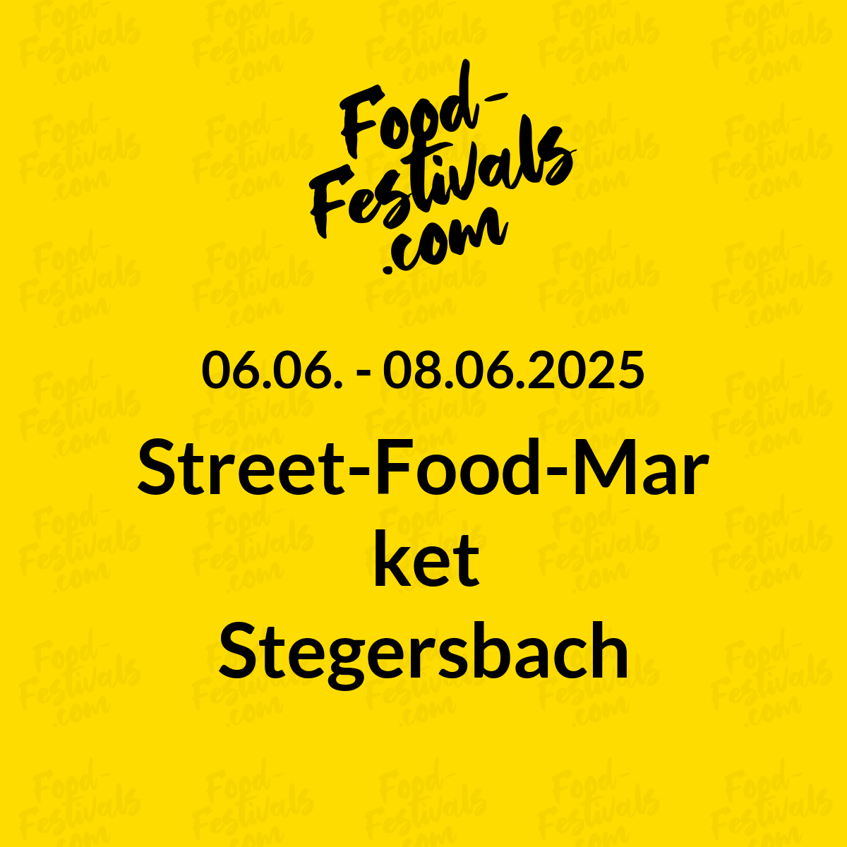 Street-Food-Market Stegersbach
