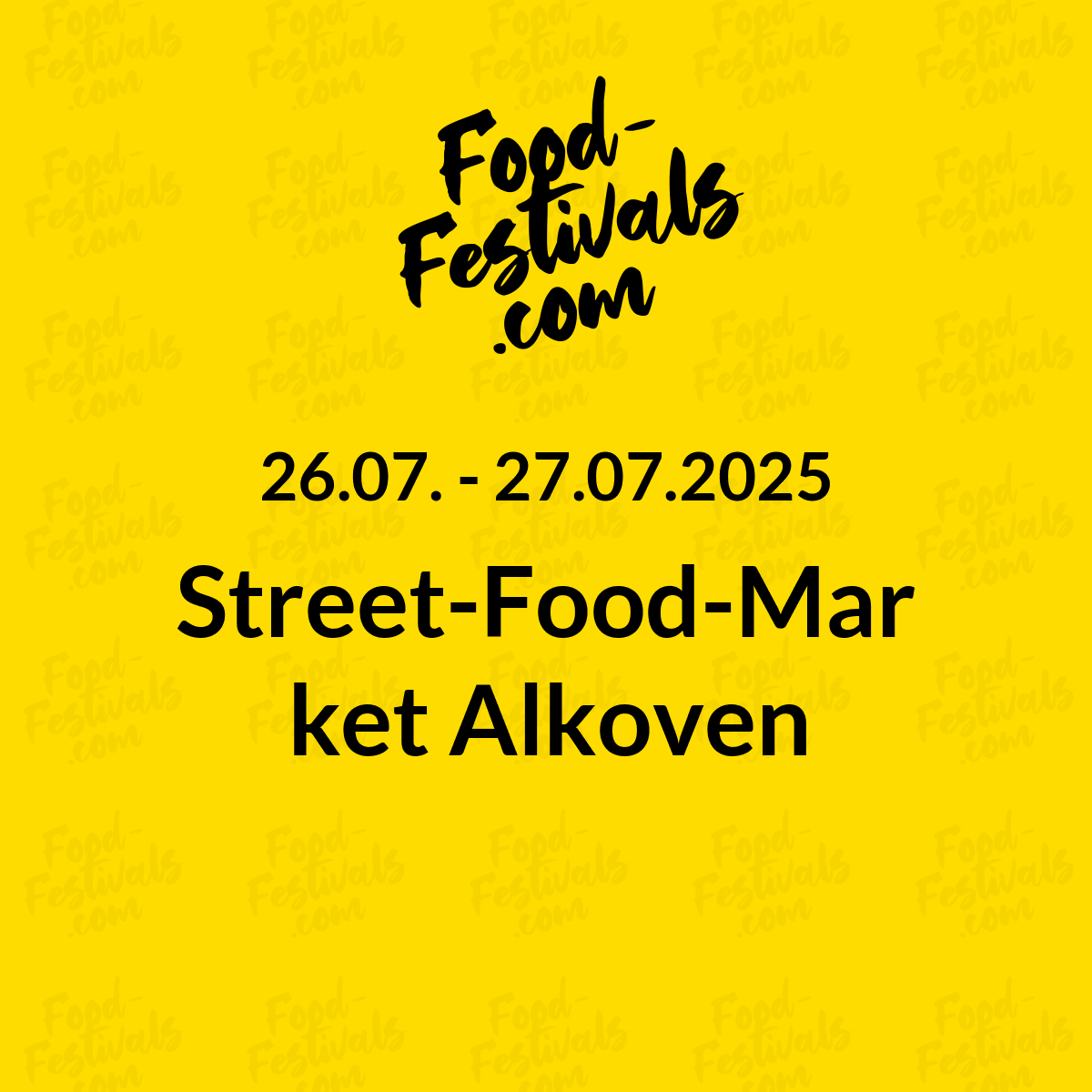 Street-Food-Market Alkoven