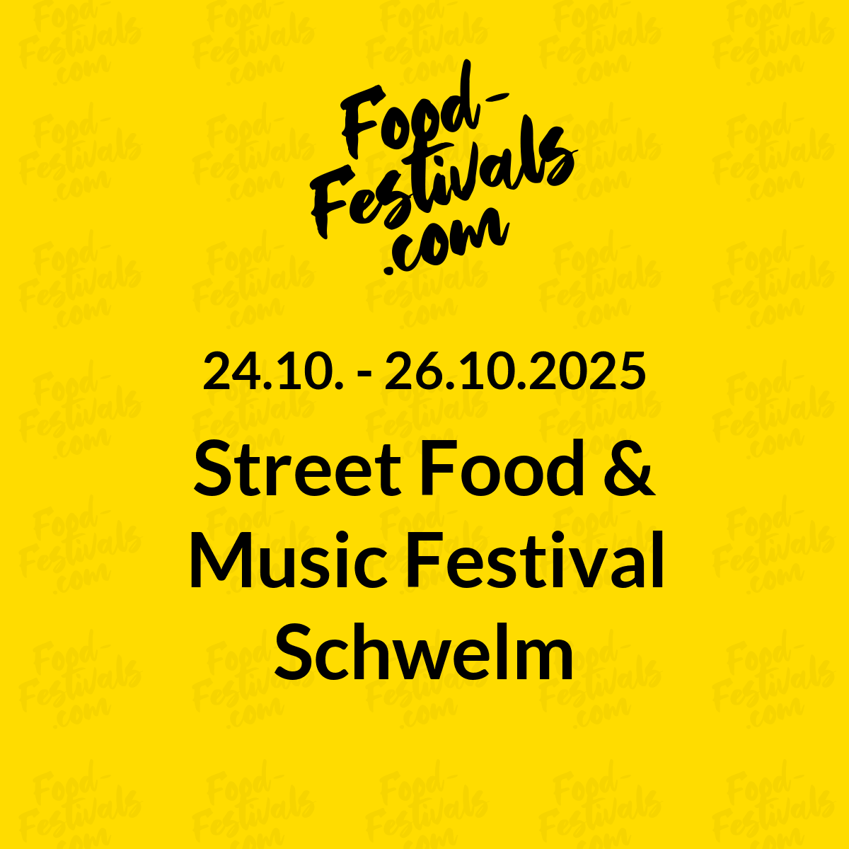 Street Food & Music Festival Schwelm