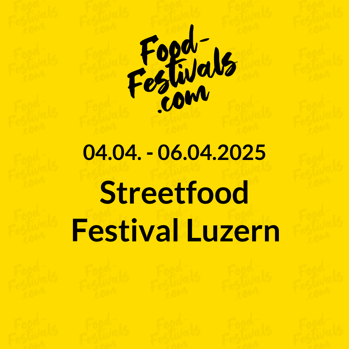 Streetfood Festival Luzern