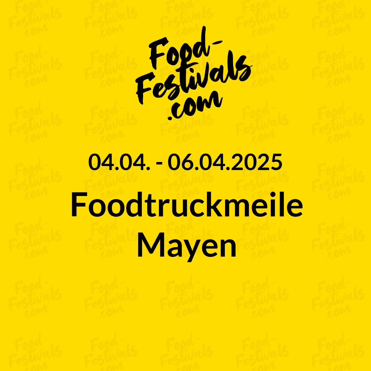 Foodtruckmeile Mayen