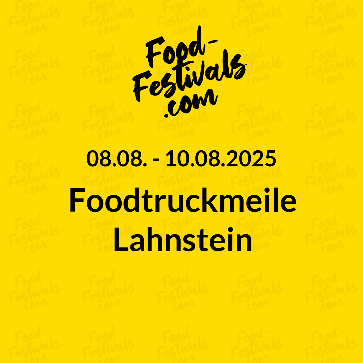 Foodtruckmeile Lahnstein