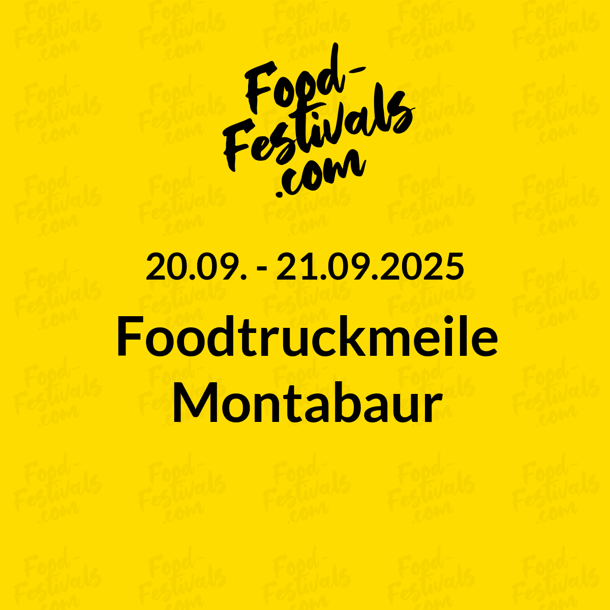 Foodtruckmeile Montabaur