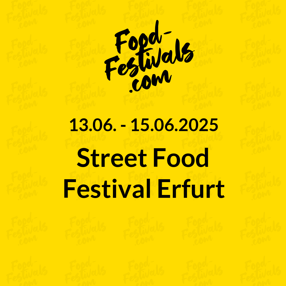 Street Food Festival Erfurt